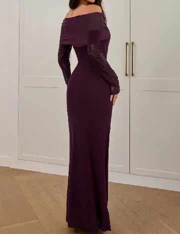 Rochie lunga SHEIN, pruna