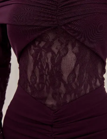 Rochie lunga SHEIN, pruna