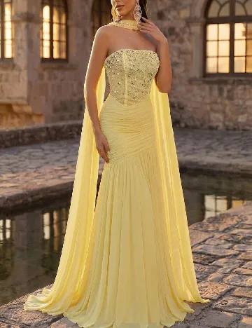 Rochie lunga SHEIN, galben
