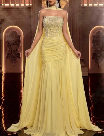 Rochie lunga SHEIN, galben