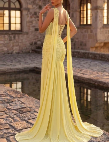 Rochie lunga SHEIN, galben