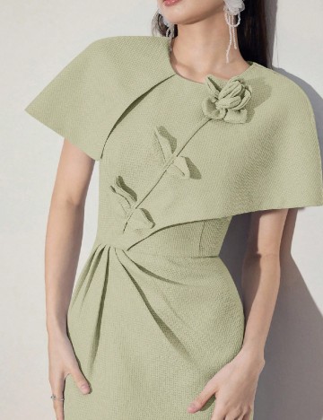 Rochie medie SHEIN, verde