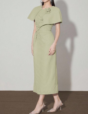 Rochie medie SHEIN, verde