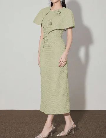 Rochie medie SHEIN, verde