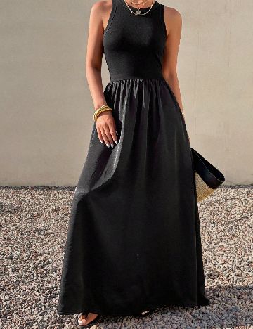 Rochie lunga SHEIN, negru