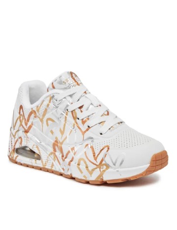 Adidasi SKECHERS, alb