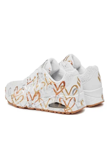 Adidasi SKECHERS, alb
