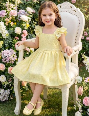 Rochie Shein Kids, galben