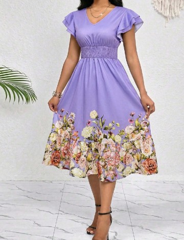 Rochie medie SHEIN, mov