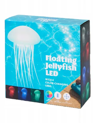 Meduză plutitoare cu LED-uri Nor-Tec, mix culori