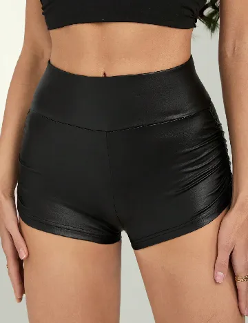 Pantaloni scurti SHEIN, negru