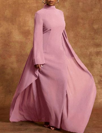 Rochie lunga SHEIN, roz