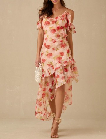 Rochie lunga SHEIN, floral print