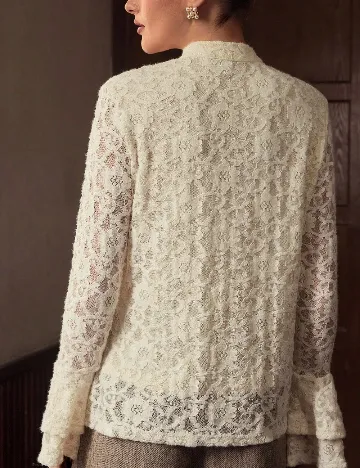 Bluza MOTF, ecru