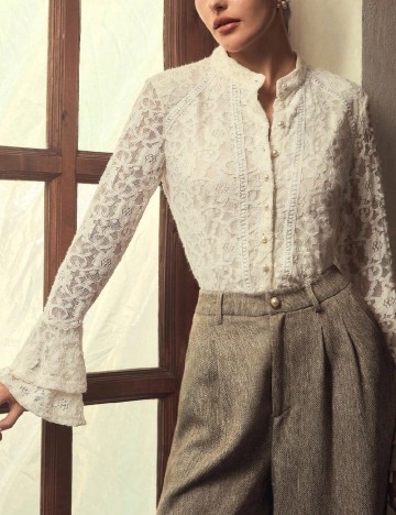 Bluza MOTF, ecru