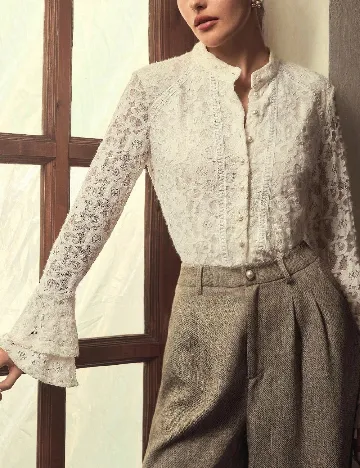 Bluza MOTF, ecru