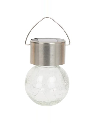 Lampă solară suspendată SOLAR, transparent