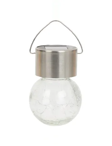 Lampă solară suspendată SOLAR, transparent