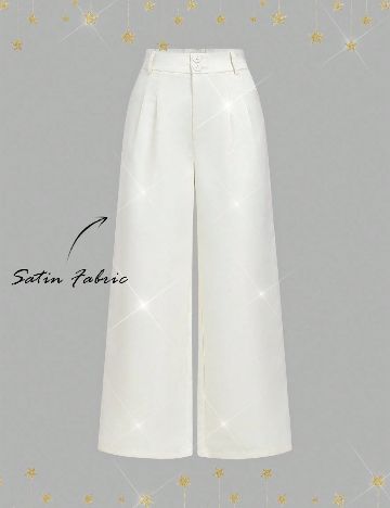 Pantaloni SHEIN, ecru