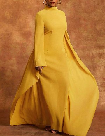 Rochie lunga SHEIN, galben
