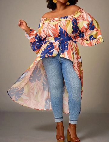 Bluza Emery Rose Curve, mix culori
