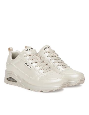 Adidasi SKECHERS, crem