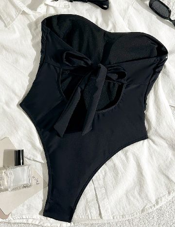 Costum de baie SHEIN, negru
