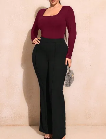 Body SHEIN CURVE, grena