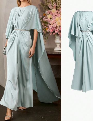 Rochie lunga MOTF, verde