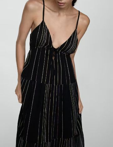 Rochie lunga Mango, negru