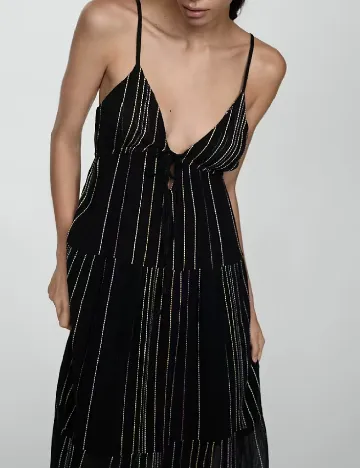 Rochie lunga Mango, negru