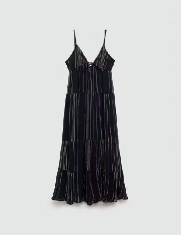 Rochie lunga Mango, negru