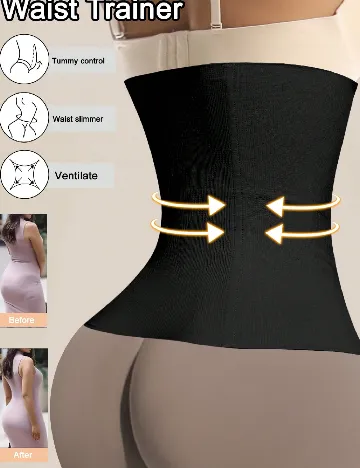 Corset SHEIN, negru
