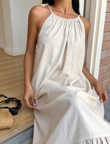 Rochie lunga SHEIN, bej