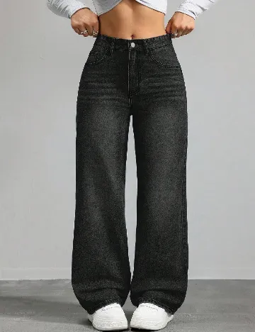Blugi SHEIN CURVE, negru