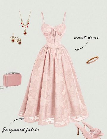 Rochie medie SHEIN, roz
