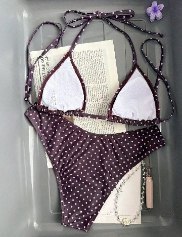 Costum de baie SHEIN, mov