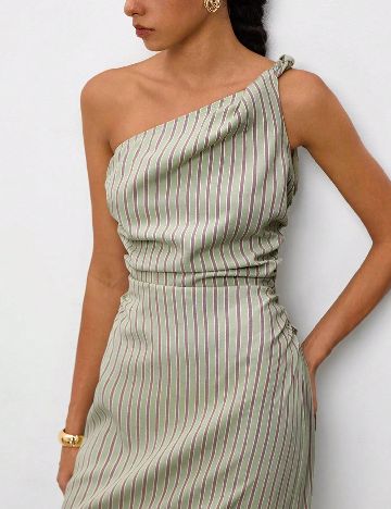 Rochie medie SHEIN, verde