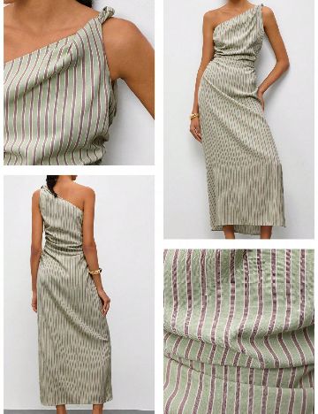 Rochie medie SHEIN, verde