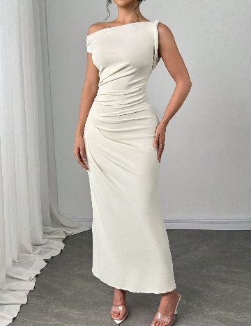 Rochie lunga SHEIN, ecru