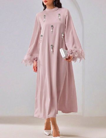 Rochie medie SHEIN, roz
