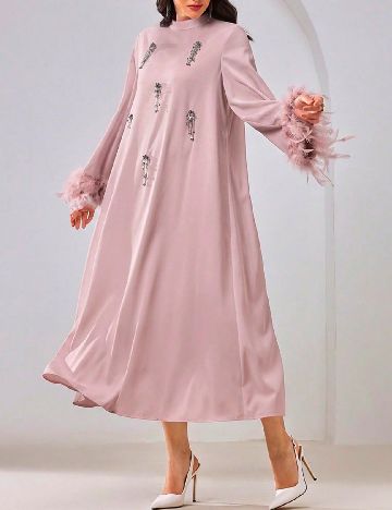 Rochie medie SHEIN, roz