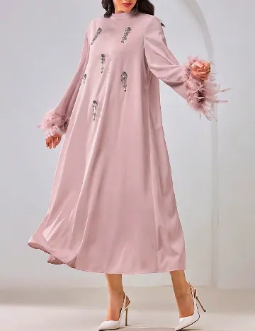 Rochie medie SHEIN, roz