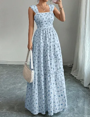 Rochie lunga SHEIN, albastru