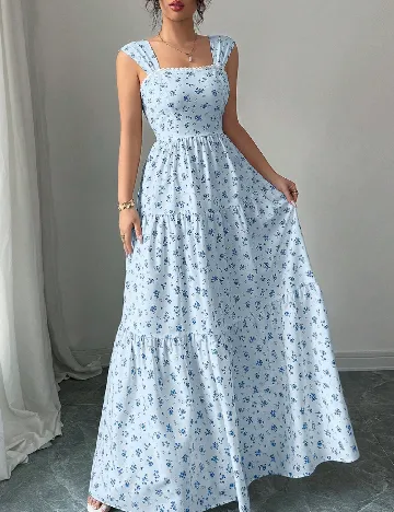 Rochie lunga SHEIN, albastru