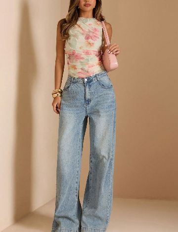 Body SHEIN, floral print