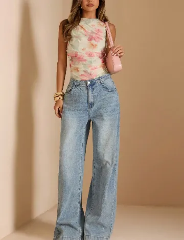 Body SHEIN, floral print