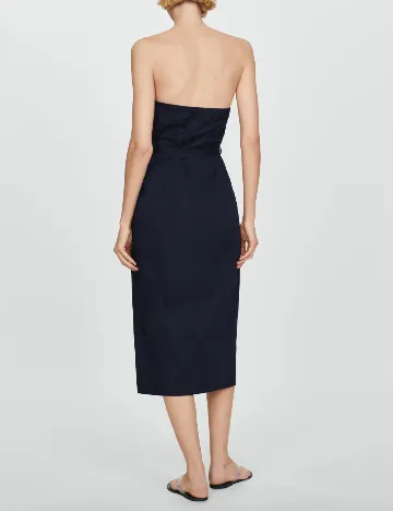 Rochie medie Mango, bleumarin