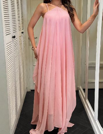 Rochie lunga SHEIN, roz