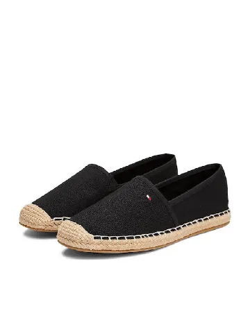 Espadrile Tommy Hilfiger, negru
